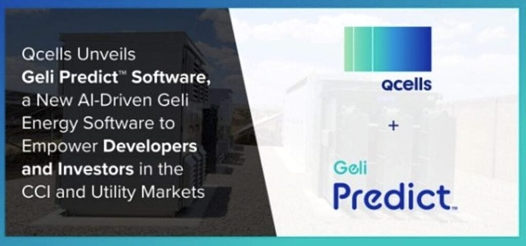 Qcells Launches Geli Predict™ Software to Boost Clean Energy Management